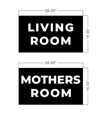 LIVING ROOM  MOTHER'S ROOM 3D Light Box