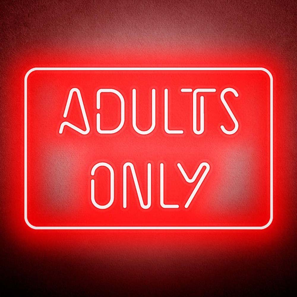 Adults Only Bedroom Led Neon Sign Neon Light
