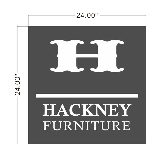 HACKNEY Steel Hollow Out Light Box