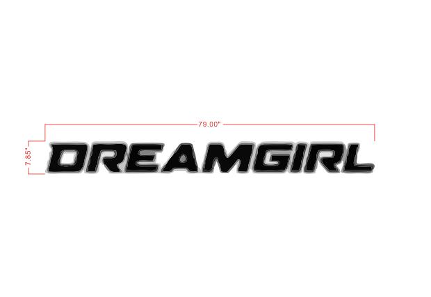 DREAMGIRL Backlit Sign