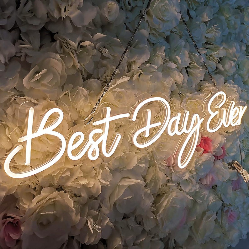 Best Day Ever Neon Sign Led Neon Light