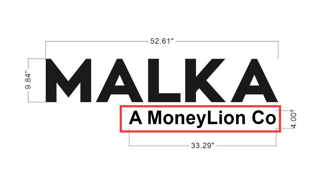 A MoneyLion Co Backlit Sign