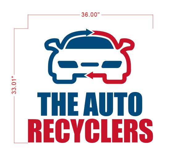 THE AUTO RECYCLERS Backlit Sign